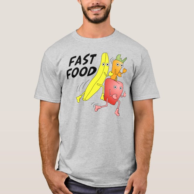 T-shirt Restauration rapide (Devant)