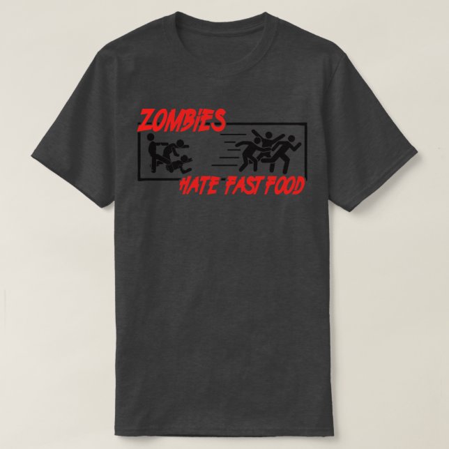 T-shirt Restauration rapide haineuse (Design devant)