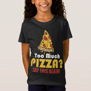 T-Shirt Restauration Rapide Pizza Lover Footy Italien Pizz