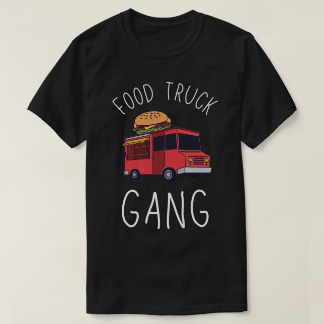 T-shirt Restauration Truck Restaurant Et Street Food Festi (Design devant)