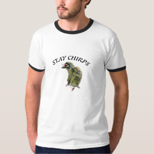 T-shirt Reste Gazouille Barbet Oiseau Nature Hommes T-Shir