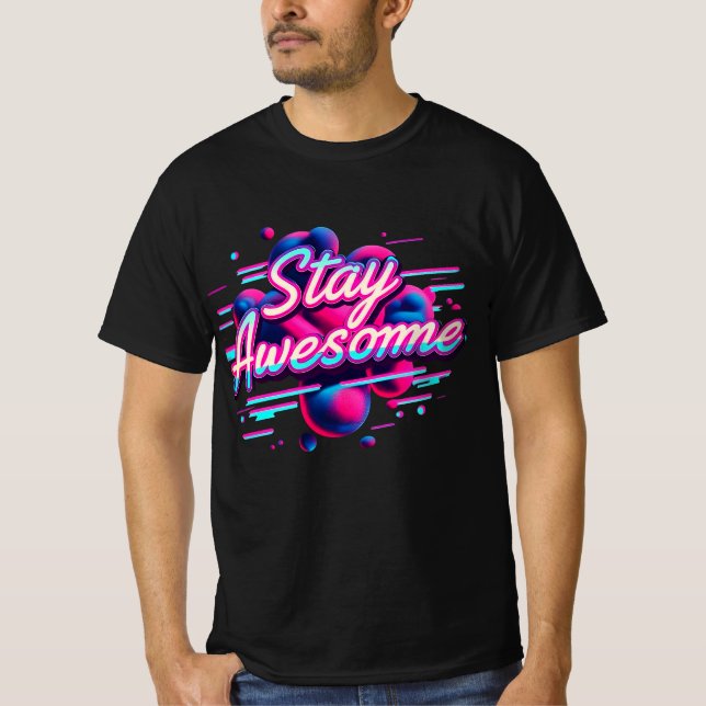 T-shirt Reste génial (Devant)