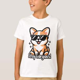 T-shirt Reste Génial ! Cute Cogri Chien Pun