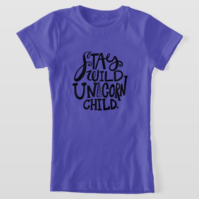 T-Shirt Reste Licorne Sauvage (Poser)