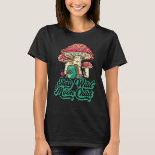 T-shirt Reste Sauvage Enfant De La Lune Champignon Pour Ad