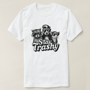 T-shirt Reste Trashy Lunettes de soleil Art Raton laveur O