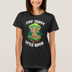 T-shirt Reste Trippy Little Hippie Champignon Magique Psi