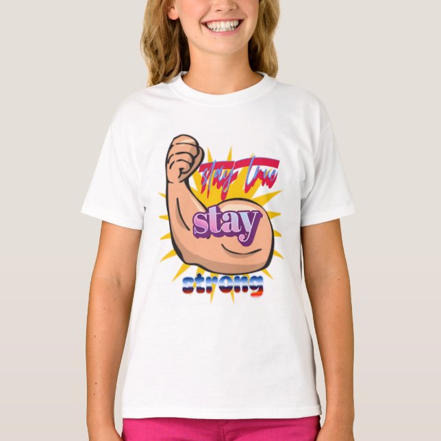 T-shirt Reste vrai Tee (Devant)