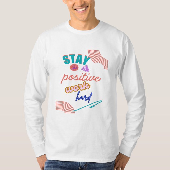 T-shirt Rester actif (Devant)