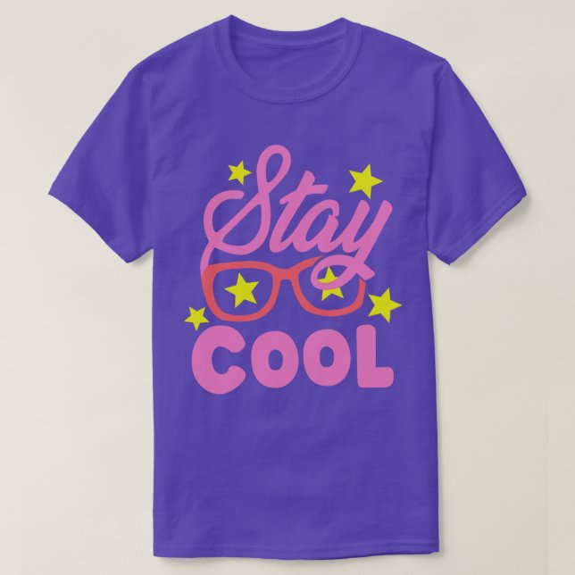 T-shirt rester cool pour la fille (Design devant)
