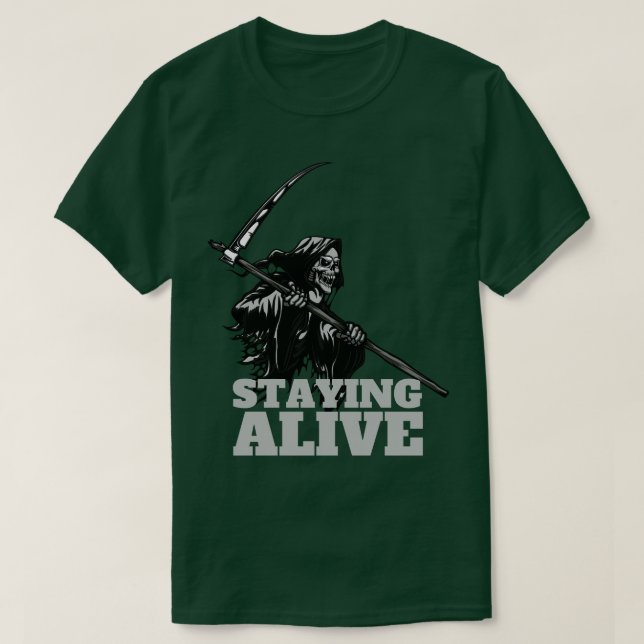 T-shirt Rester en vie 5 (Design devant)