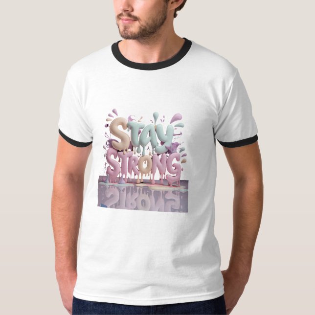 T-shirt rester fort (Devant)