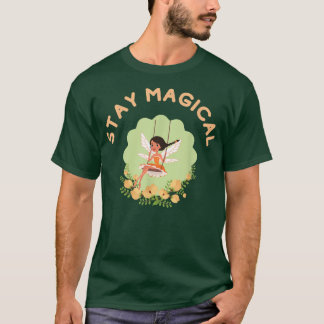 T-shirt rester magique fairy swing jardin