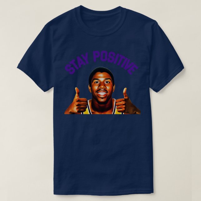 T-shirt Rester positif (Design devant)