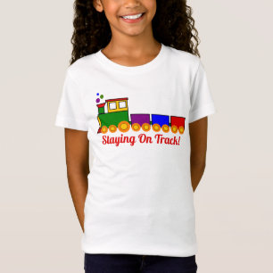 T-Shirt Rester Sur La Voie - Boite Locomotive Voiture
