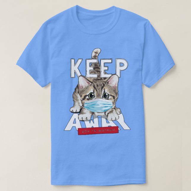 T-shirt Restez à distance (Design devant)