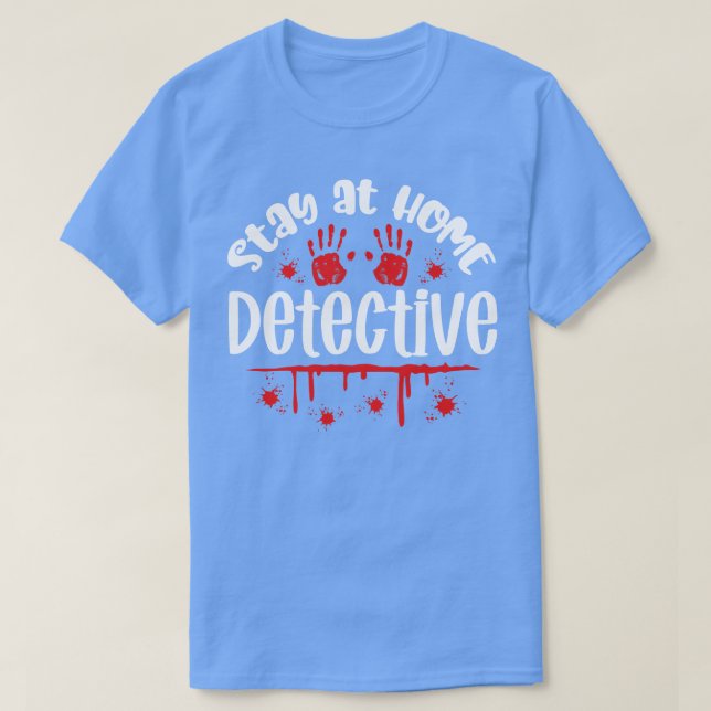 T-shirt Restez à la maison (Design devant)