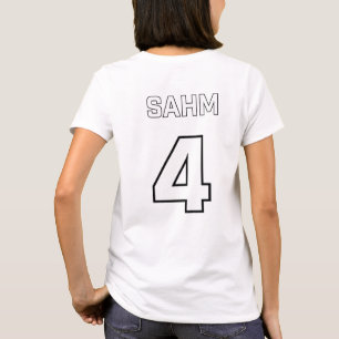 T-shirt Restez à la maison-Maman de quatre enfants