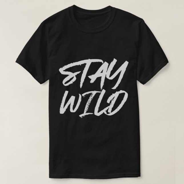 T-shirt Restez à l'abri (Design devant)