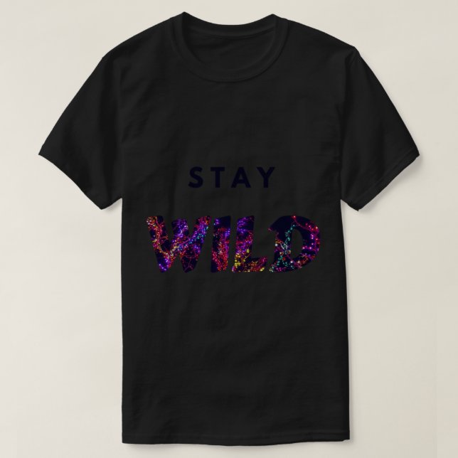 T-shirt Restez à Wild Ben Azelart (Design devant)