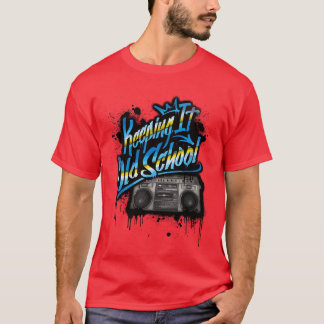 T-shirt Restez Ancien École Ancien École Boombo 80s