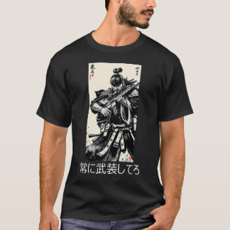 T-shirt Restez armé en tout temps