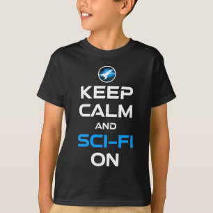 T-shirt Restez Au Calme Et Connectez-Vous À La Connexion W