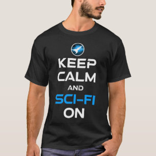 T-shirt Restez Au Calme Et Connectez-Vous À La Connexion W
