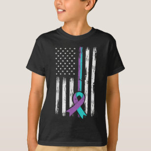 T-shirt Restez Au Courant De La Prévention Du Suicide