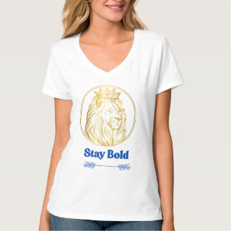 T-shirt Restez Audacieux – Design Royal Lion King | Symbol