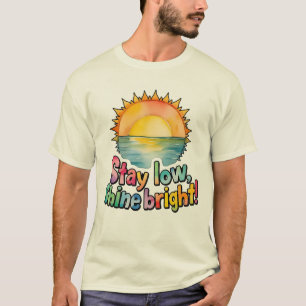 T-shirt 'Restez brillant' Dgn by Maaya_Prints, Homme