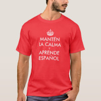 Restez calme et apprenez l'espagnol