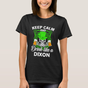 T-shirt Restez calme et buvez comme un Jour de la Saint Pa