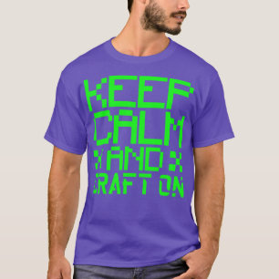 T-shirt Restez calme et embarquez