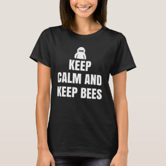 T-shirt Restez calme et gardez les abeilles