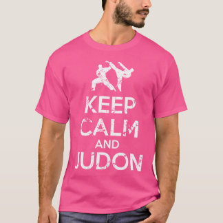 T-shirt Restez Calme Et Judon Sensei Judoka Judo