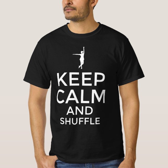 T-shirt Restez calme et mélangez (Devant)