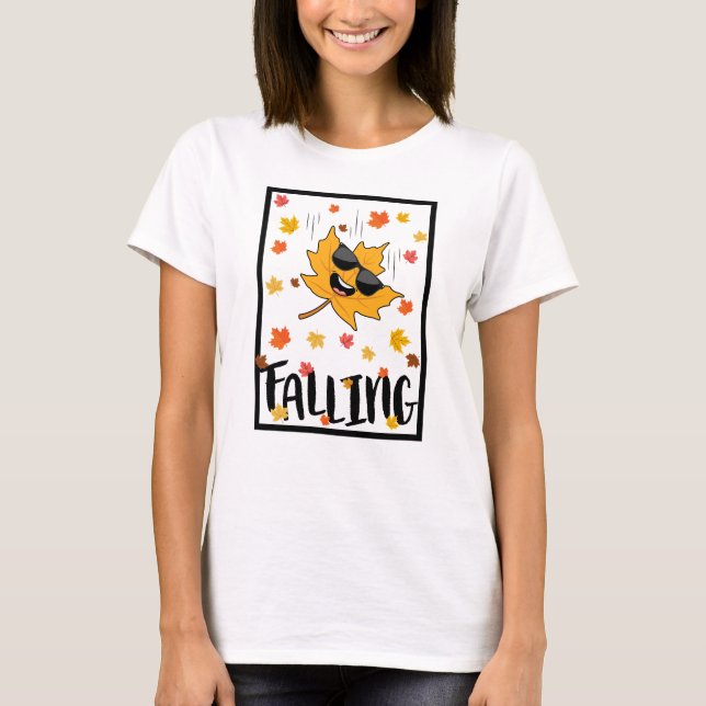 T-shirt Restez Calme & Tombez (Devant)