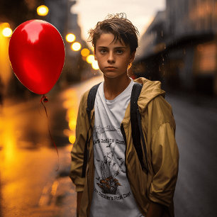 T-shirt Restez Chaleureux et Éffrayant : Halloween Long Le