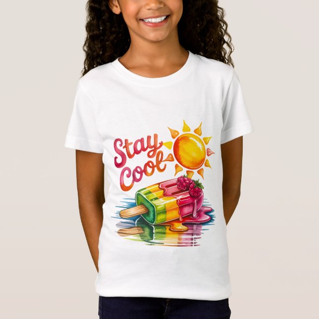 T-Shirt Restez Cool  (Devant)