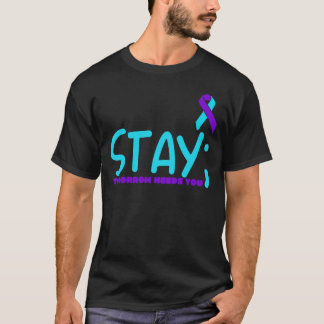 T-shirt Restez Demain a Besoin de Vous Prévention