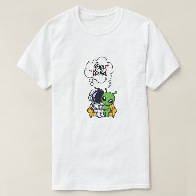 T-shirt Restez Drôle Amour (Design devant)