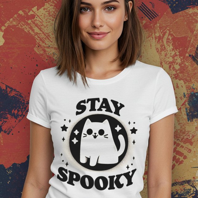 T-shirt Restez Éffrayant (Créateur téléchargé)