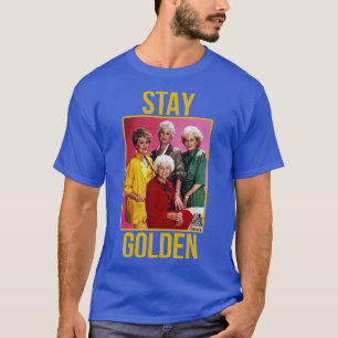 T-shirt Restez en or