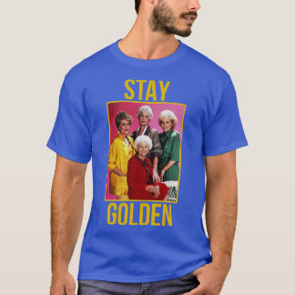 T-shirt Restez en or