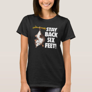 T-shirt Restez En Retours Possum Femmes De Six Pieds