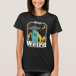 T-shirt Restez Étrange Après L'Enlèvement les années 70 80