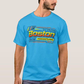 T-shirt Restez fort Boston Massachusetts City