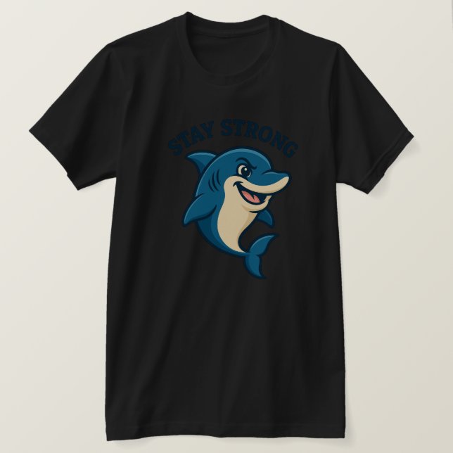 T-shirt Restez Forte Éclaboussure (Design devant)
