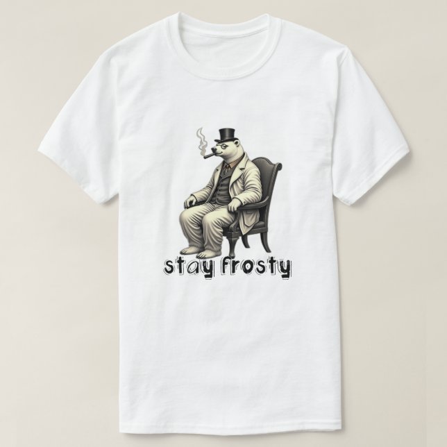T-shirt Restez Frosty (Design devant)